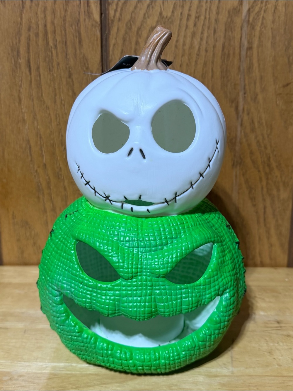 Nightmare Before Christmas Blow Mold Jack Skellington Light Up Pumpkin Decor NEW